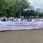 Tukin Dosen dan ASN Tak Kunjung Dibayar, ADAKSI Gelar Aksi Damai