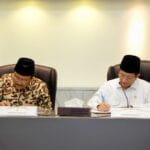 Mensos dan Menag Tanda Tangani MoU Sukseskan Sekolah Rakyat