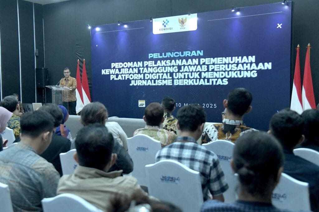 IMG 3287 Di Tengah Maraknya Hoaks, Nezar Patria Tegaskan Pentingnya Jurnalisme Berkualitas PROKALTIM