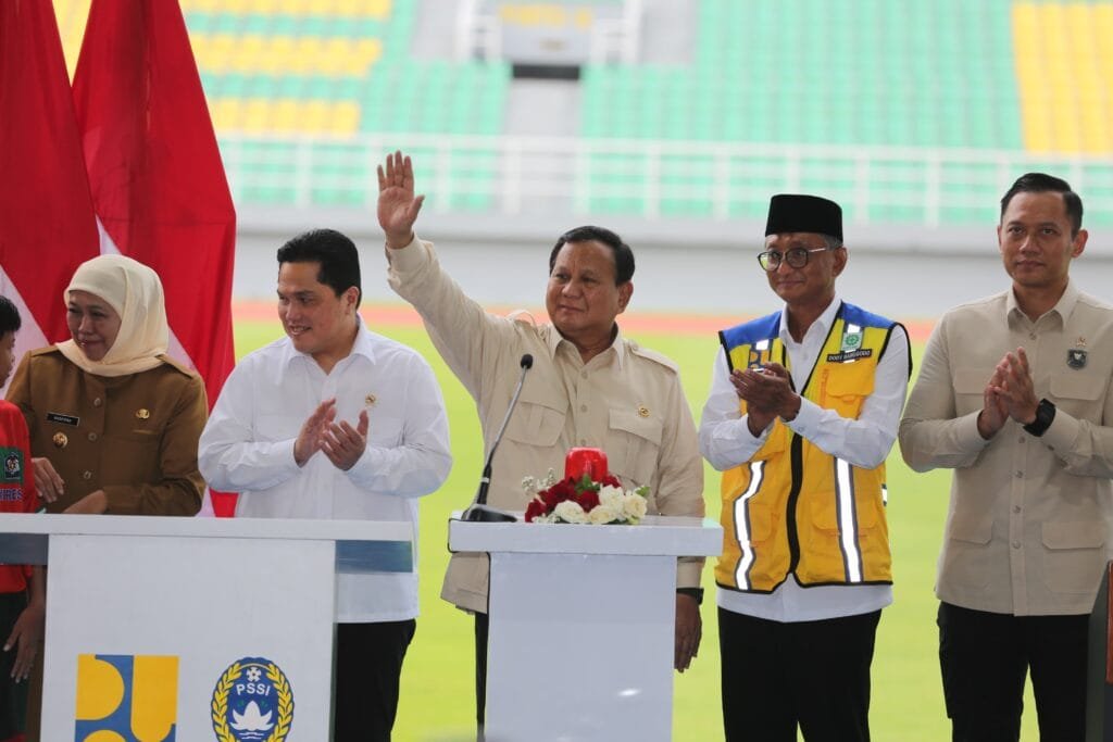 Peresmian Stadion Prabowo Resmikan 17 Stadion, Menteri PU: Seluruhnya Dilengkapi Sistem Keamanan yang Baik PROKALTIM