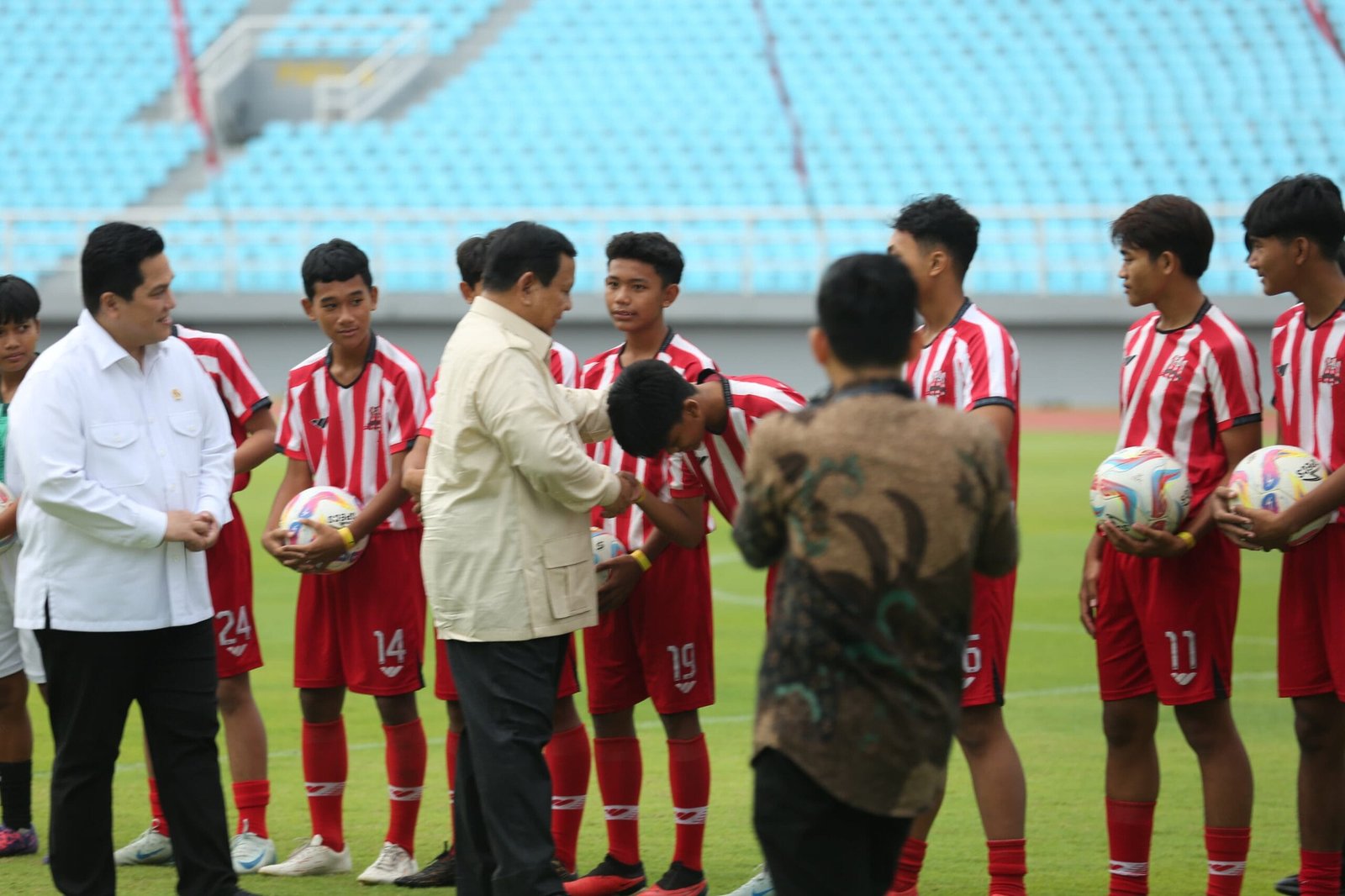 Resmikan 17 Stadion, Komitmen Presiden Dukung Sepak Bola Nasional