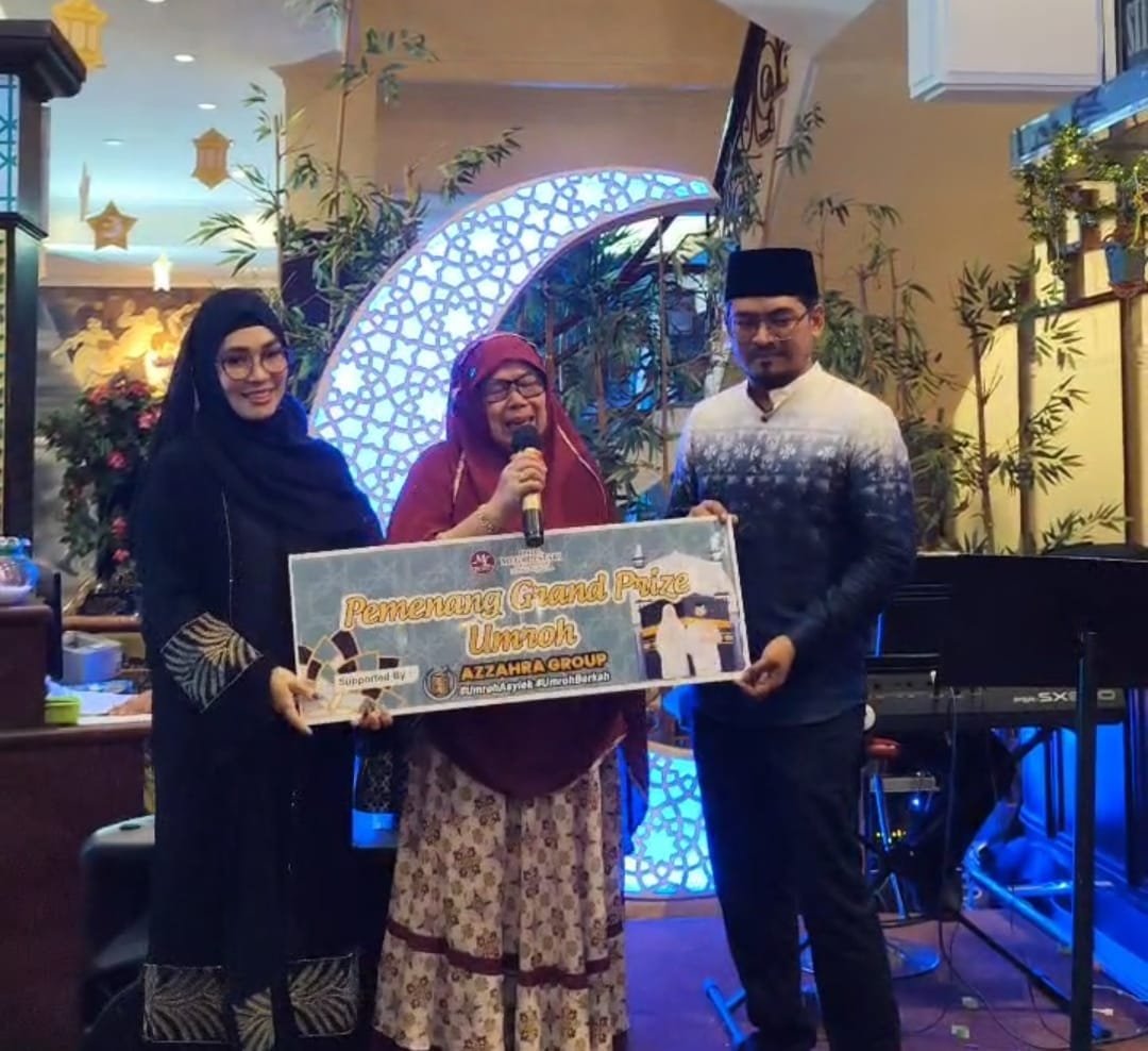 Hotel Mega Lestari Balikpapan Gelar Undian Umroh Gratis dalam Program “Kampung Burama” Bersama Azzahra Group
