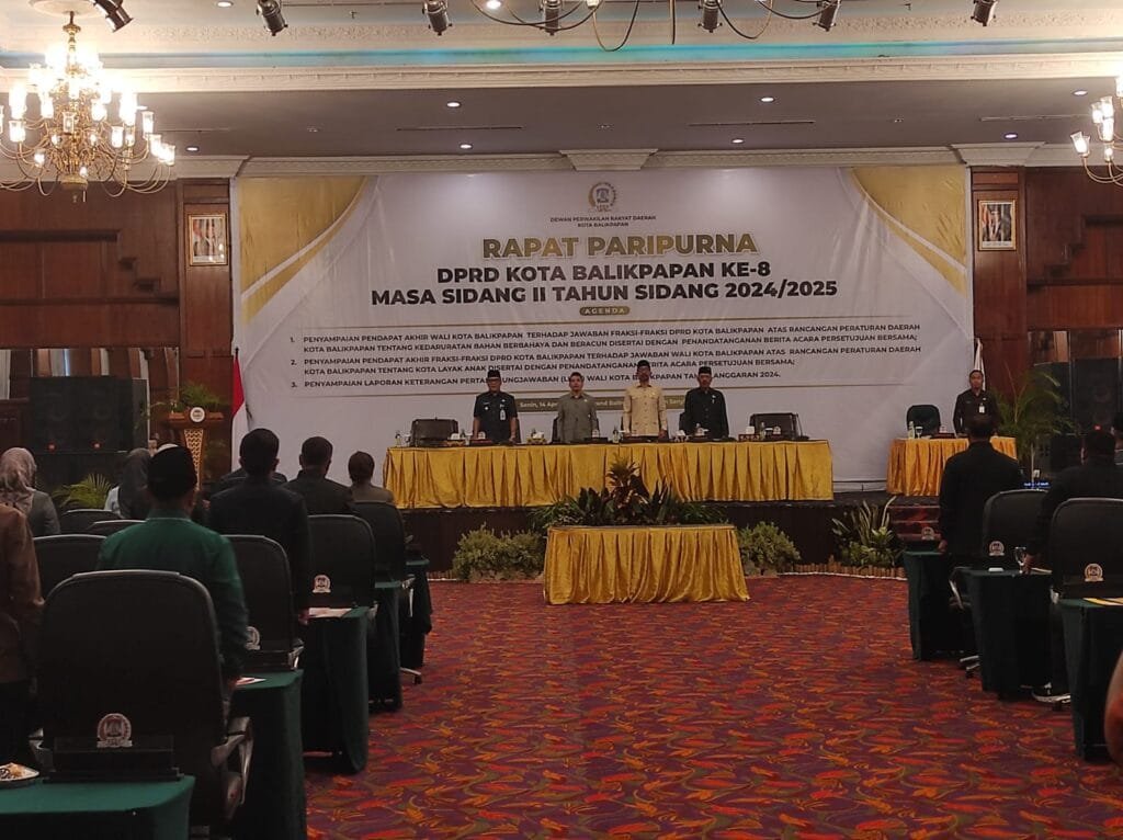 WhatsApp Image 2025 04 15 at 08.18.23 DPRD Balikpapan Gelar Rapat Paripurna Bahas Dua Raperda dan LKPJ Wali Kota 2024 PROKALTIM