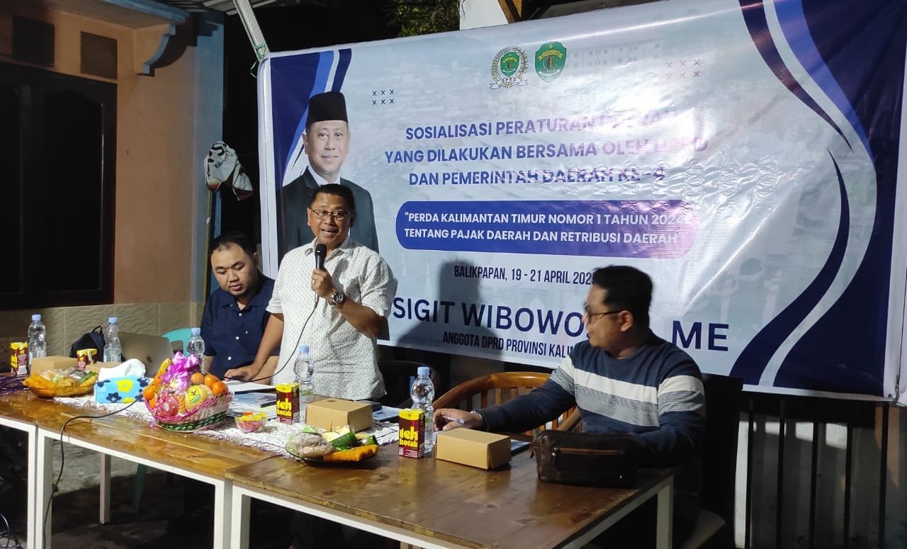 Sigit Wibowo Ajak Warga Karang Rejo Pahami Pajak Daerah demi Pembangunan yang Merata