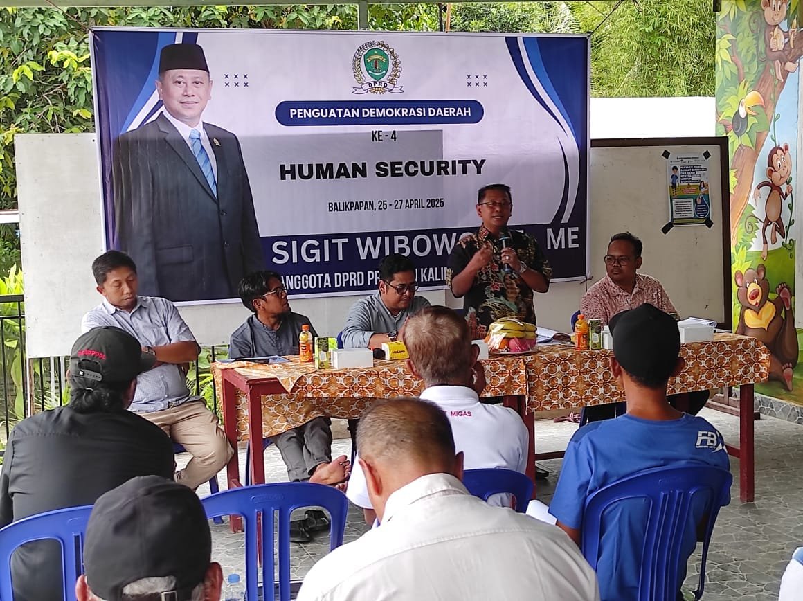 Dorong Kesadaran Keamanan Sosial, Sigit Wibowo Ajak Warga Balikpapan Pahami Konsep Human Security