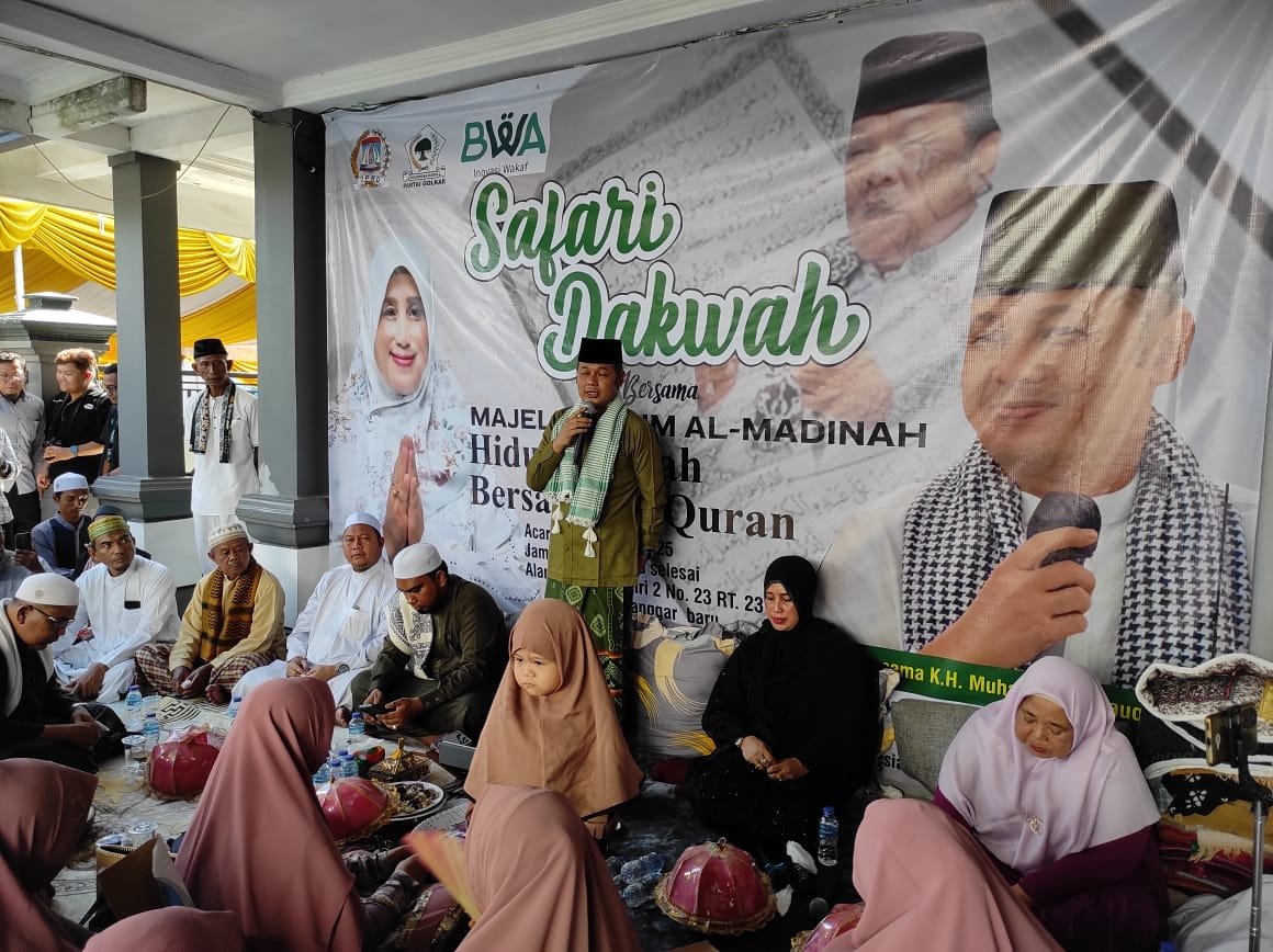 Anggota DPRD, Suriani Gelar Reses Dirangkai Safari Dakwah, Hadirkan KH Muhammad Syauqi MZ