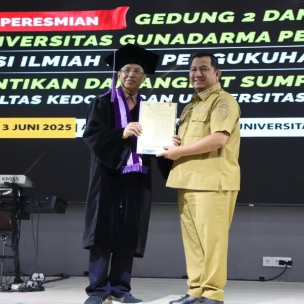 Resmikan Fasilitas Universitas Gunadarma, Bupati Mudyat Berharap Mampu&hellip;