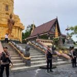 Kekhusyukan Waisak di Balikpapan, Brimob Hadir Menjaga Damai di Vihara
