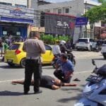 Melawan Arus, Pengendara Motor Terluka Usai Tabrakan di Depan Perum BDI Balikpapan