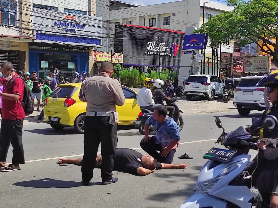 WhatsApp Image 2025 05 16 at 20.44.56 Melawan Arus, Pengendara Motor Terluka Usai Tabrakan di Depan Perum BDI Balikpapan PROKALTIM