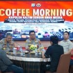 Kapolda Kaltim Ajak Media Perkuat Sinergi Lewat Coffee Morning