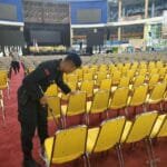 Jamin Keamanan Ibadah Kenaikan Isa Almasih, Unit Jibom Brimob Polda Kaltim Sterilisasi Gereja dan Dome Balikpapan