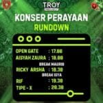 Tipe-X & /Rif Manggung di Balikpapan! Momen Spesial HUT Kodam VI/Mulawarman