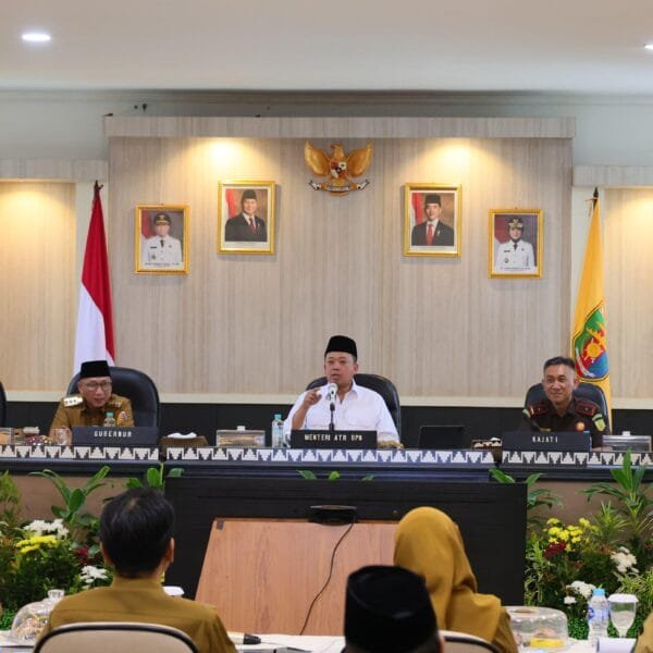 Dalam Rakor Bersama Kepala Daerah se-Lampung, Menteri Nusron&hellip;