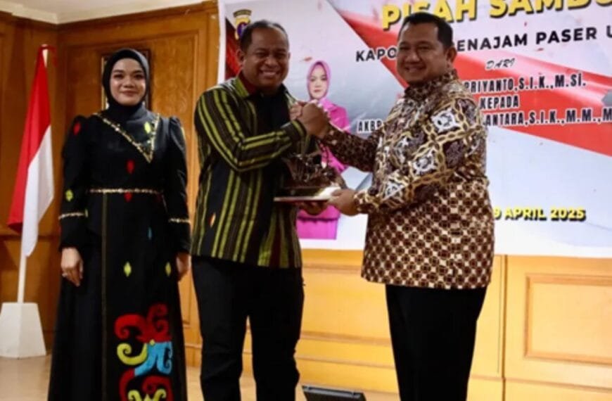 Bupati Mudyat Noor Hadiri Pisah Sambut Kapolres PPU