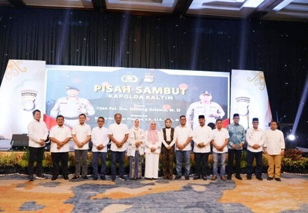 Bupati Mudyat Noor Hadiri Pisah Sambut Kapolda Kaltim