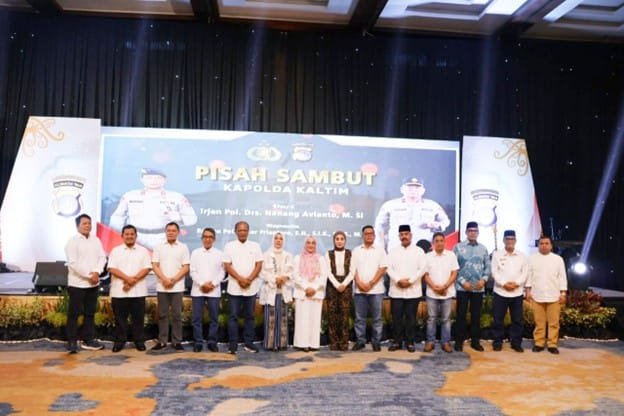 Bupati Mudyat Noor Hadiri Pisah Sambut Kapolda Kaltim