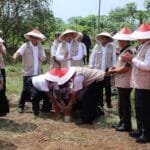 Di Momen Pencanangan GEMAPATAS 2025, Menteri Nusron: Semua Masyarakat Wajib Pasang Patok