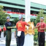 Semangat 45 Pelajar Kartika, Kibarkan Merah Putih di HUT ke-80 RI