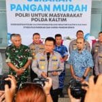 Bantu Tekan Harga Pangan, Polda Kaltim Gelar Operasi Pasar Murah