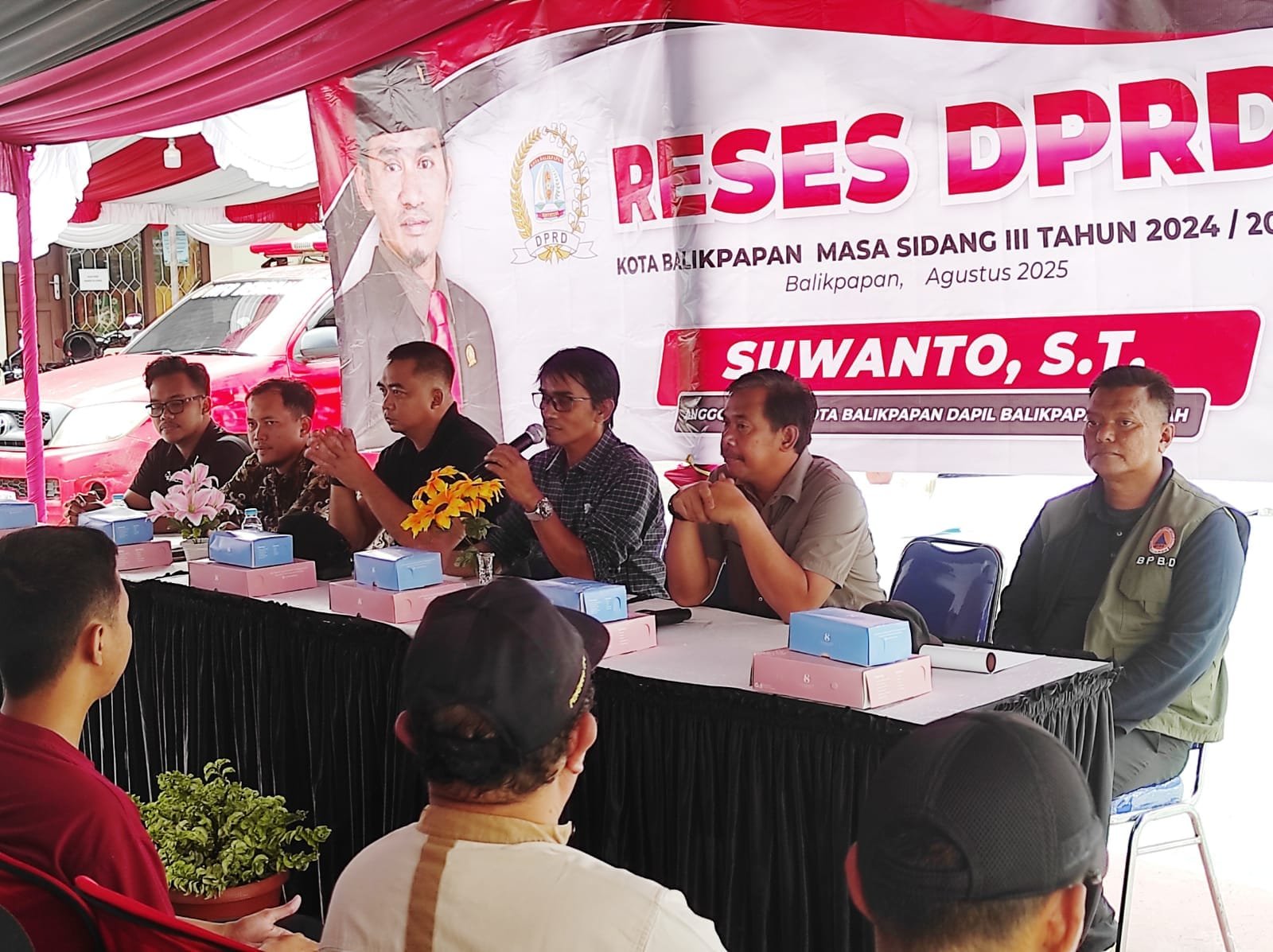 WhatsApp Image 2025 08 30 at 00.29.03 Reses DPRD Balikpapan, Suwanto Diwarnai Keluhan Warga, Banjir, Longsor, hingga Kenaikan PBB PROKALTIM