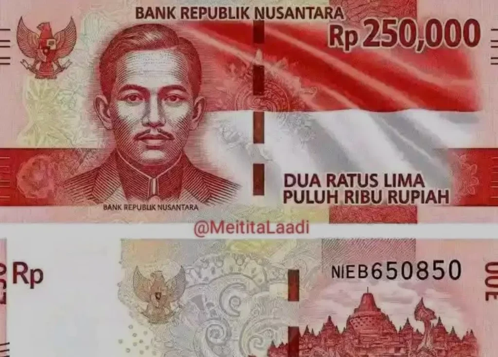 uang pecahan baru Hoaks Pecahan Uang Rp 250.000 Edisi HUT ke-80 RI, Ini Penjelasan Resmi PROKALTIM