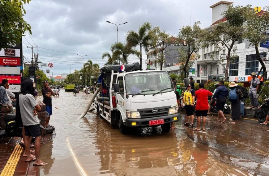 Banjir Denpasar dan Badung di Bali, Kementerian PU Gerak Cepat Lakukan langkah tanggap darurat