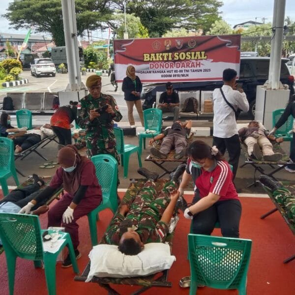 Meriahkan HUT TNI ke-80, Kodam VI/Mulawarman Tebar Kepedulian&hellip;