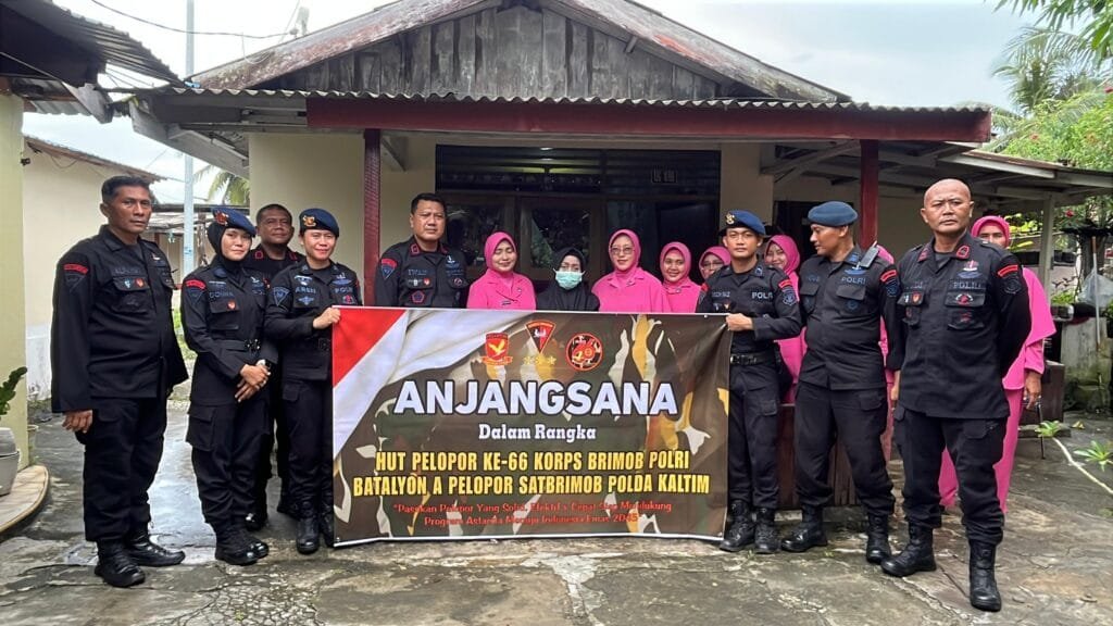 WhatsApp Image 2025 09 11 at 15.09.55 HUT Pelopor Ke-66, Batalyon A Brimob Kaltim Gelar Anjangsana ke Paramob, Warakawuri dan Personel Sakit Menahun PROKALTIM