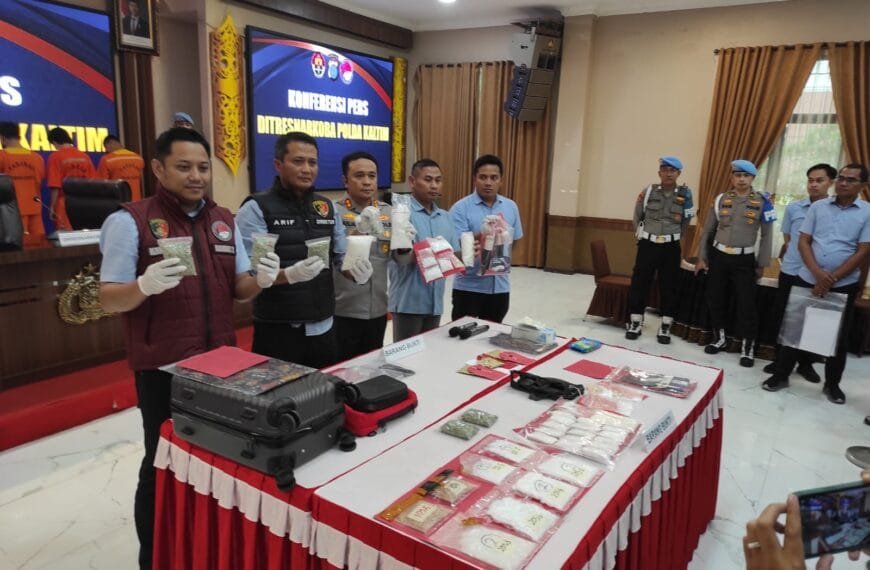 Polda Kaltim Bongkar 7 Kasus Besar Narkoba, Tiga&hellip;