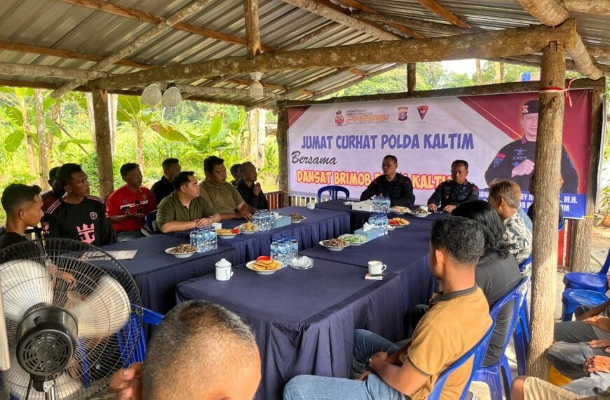 Brimob Polda Kaltim Gelar Jum’at Curhat Bersama Tokoh&hellip;