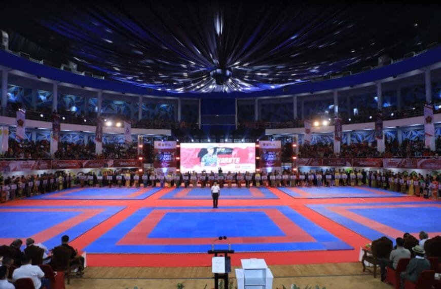 Ribuan Karateka Ramaikan Piala Panglima TNI 2025 di BSCC Dome Balikpapan