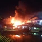 Kebakaran Landa Permukiman Padat di Damai Balikpapan Selatan, Tiga Rumah Ludes