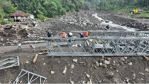 Kementrian PU Targetkan Pemasangan Jembatan Bailey Teodhae 1&hellip;