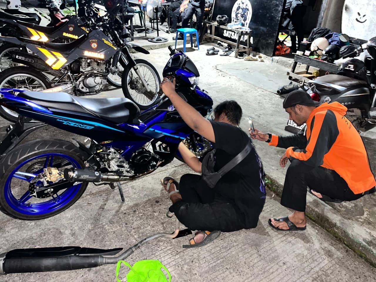 WhatsApp Image 2025 10 03 at 14.41.28 5 Motor Berknalpot Brong Diamankan Patroli Samapta Polresta Balikpapan PROKALTIM