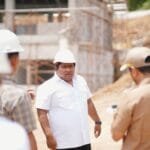 Dewan Tinjau Progres Pembangunan Puskesmas Sepinggan Baru dan SDN 022 Manggar