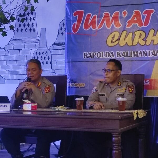 Jumat Curhat Polda Kaltim, Bangun Komunikasi, Perkuat Sinergi