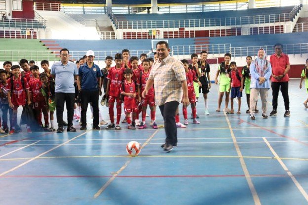 Buka Liga Bupati Futsal Series, Mudyat Noor Dukung Pengembangan Diri Talenta Muda Penajam