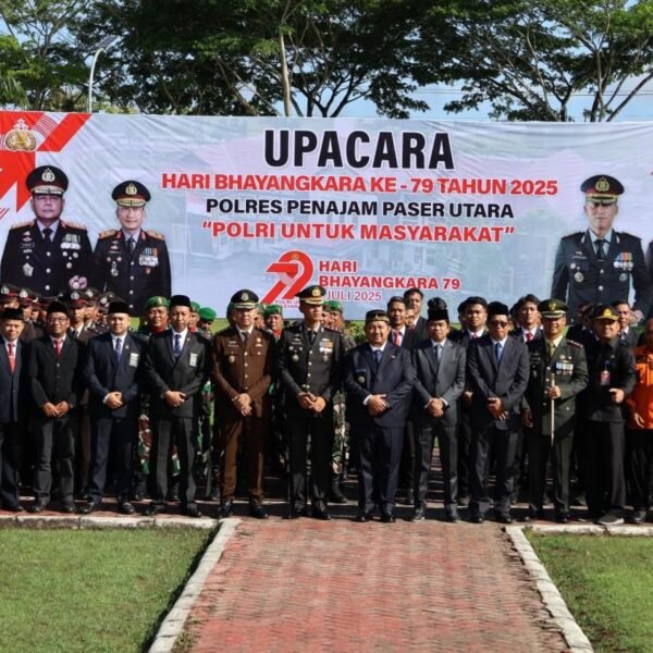 Hadiri Peringatan HUT ke-79 Bhayangkara, Bupati Mudyat Noor&hellip;
