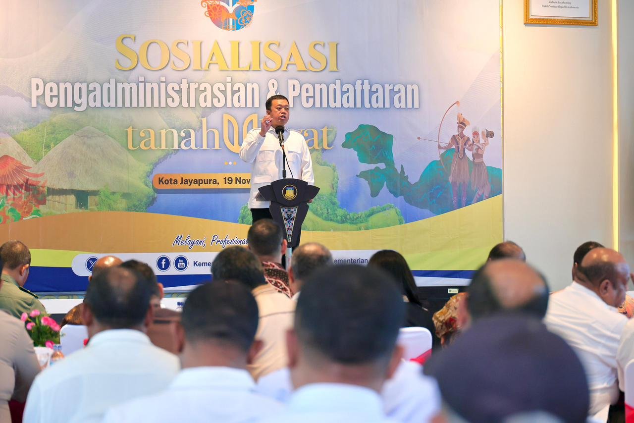 Menteri Nusron: Masyarakat Adat Papua Tidak Boleh Hanya Jadi Penonton Perkembangan Ekonomi PROKALTIM 1 WhatsApp Image 2025 11 21 at 14.59.37 Menteri Nusron: Masyarakat Adat Papua Tidak Boleh Hanya Jadi Penonton Perkembangan Ekonomi PROKALTIM