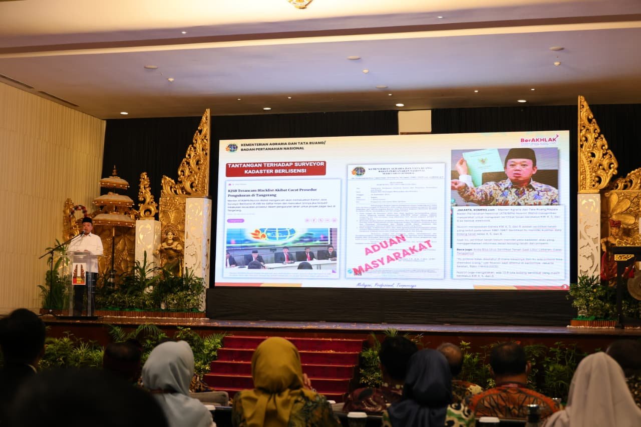 WhatsApp Image 2025 11 25 at 23.10.22 Tidak Ingin Dimanfaatkan Mafia Tanah dalam Pertarungan Sumber Daya Agraria, Menteri Nusron Ingin MASKI Perkuat Integritas PROKALTIM