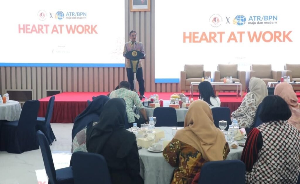 WhatsApp Image 2025 12 01 at 17.50.51 1 Sosialisasi dan Edukasi Kesehatan Jantung, Sekjen Kementerian ATR/BPN Ajak ASN Terapkan Pola Hidup Sehat PROKALTIM