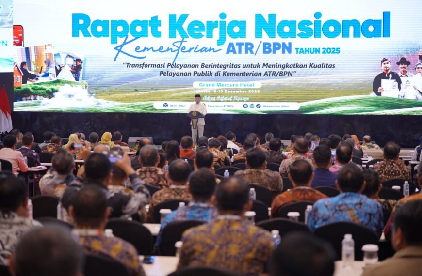 Buka Rakernas 2025, Menteri Nusron: Hasilkan&hellip;