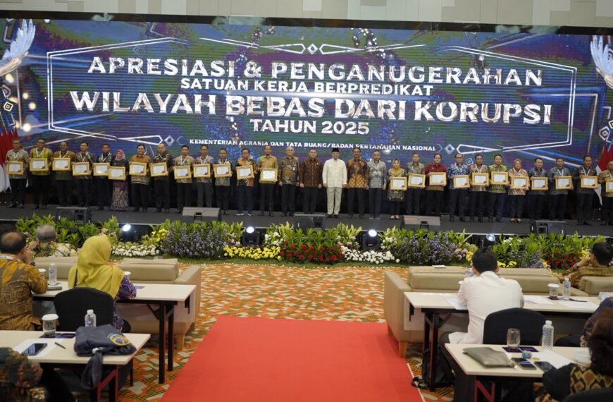 24 Satker ATR/BPN Terima Predikat WBK, Menteri Nusron&hellip;