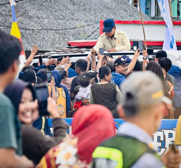 Disambut Ribuan Warga, Prabowo Umumkan Swasembada Pangan Nasional&hellip;
