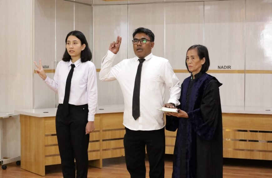 Kanwil BPN Provinsi Kaltim Lantik dan Ambil Sumpah&hellip;