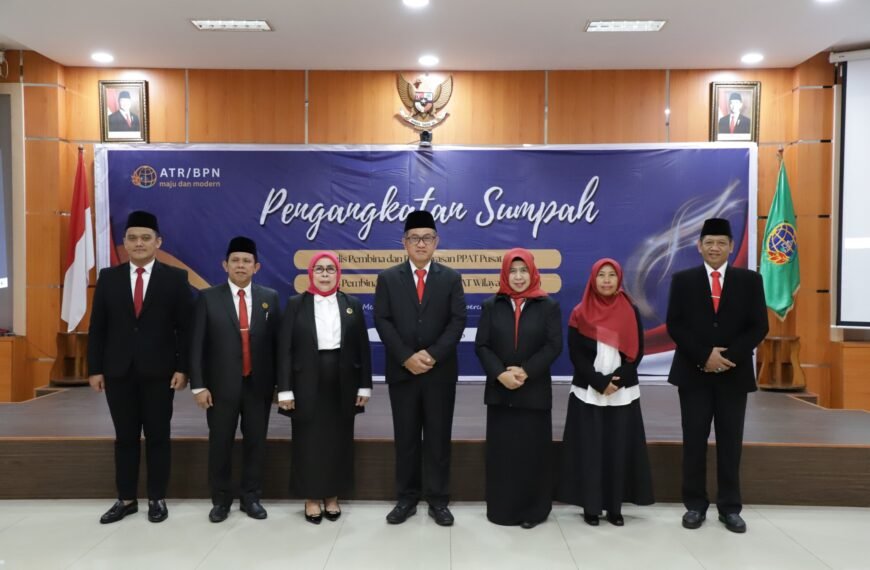 Kanwil BPN Provinsi Kaltim Ikuti Pengangkatan Sumpah Majelis&hellip;