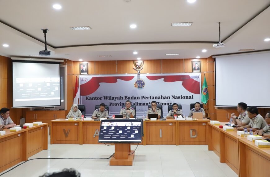 Kakanwil BPN Provinsi Kaltim Buka Rapat Pelaksanaan Kegiatan&hellip;