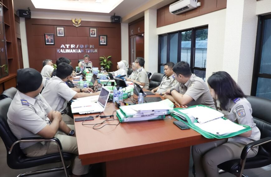 Kantor Wilayah BPN Provinsi Kaltim Laksanakan&hellip;