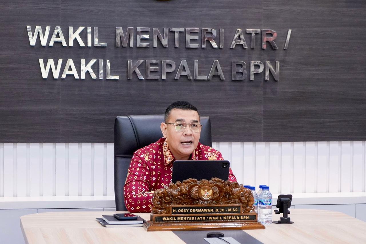 WhatsApp Image 2026 01 29 at 16.22.04 Tunjang Pengelolaan Data Pertanahan dan Tata Ruang, Wamen Ossy Paparkan Potensi Penggunaan AI PROKALTIM